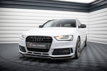 Audi A4 Competition B8 Facelift 2011-2015 Frontläpp / Frontsplitter V.2 Maxton Design